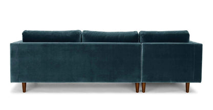 L Shape Sofa Set:- Munix Sectional Fabric Sofa Set
