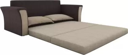 3 Seater Sofa:- Leo Fabric (Cream Brown)