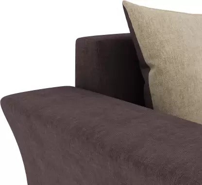 3 Seater Sofa:- Leo Fabric (Cream Brown)