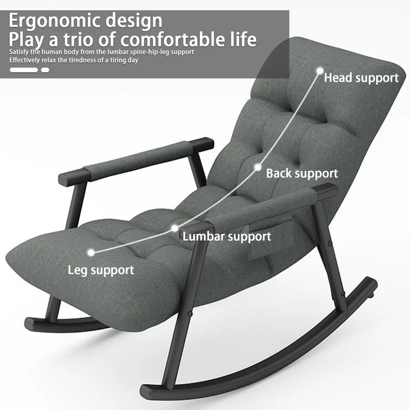 Lounge Chair: Artron Modern Balcony Lounge Chair