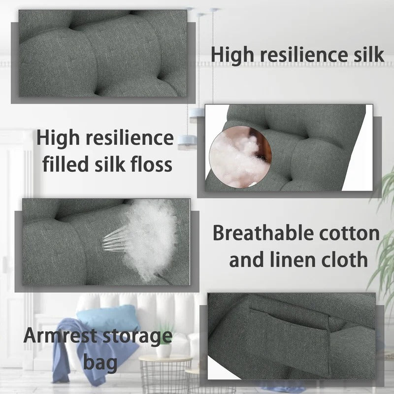 Lounge Chair: Artron Modern Balcony Lounge Chair
