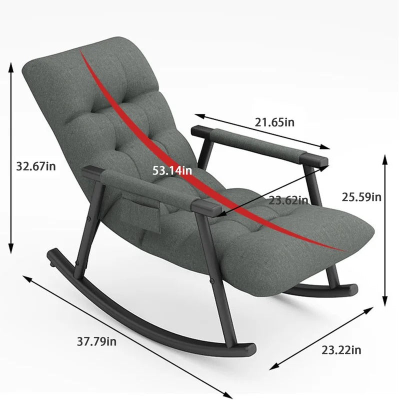 Lounge Chair: Artron Modern Balcony Lounge Chair