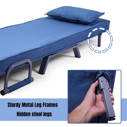 Lounge Chair: Demon Chaise Lounge Sofas Folding Arm Chair Convertible Sleeper Chair