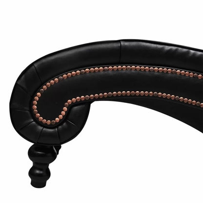 Lounge Chair: Genofet Chesterfield Chaise Lounge