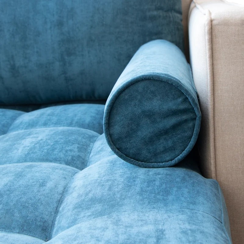 Lounge Chair: Heward Tufted Square Arms Chaise Lounge