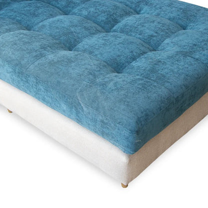 Lounge Chair: Heward Tufted Square Arms Chaise Lounge