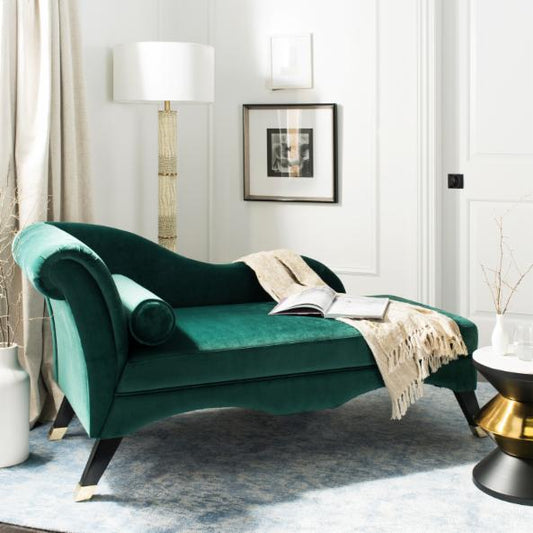 Lounge Chair: Leaon Jeg Upholstered Indoor Chaise