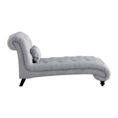 Lounge Chair: Leftoh Tufted Armless Chaise Lounge