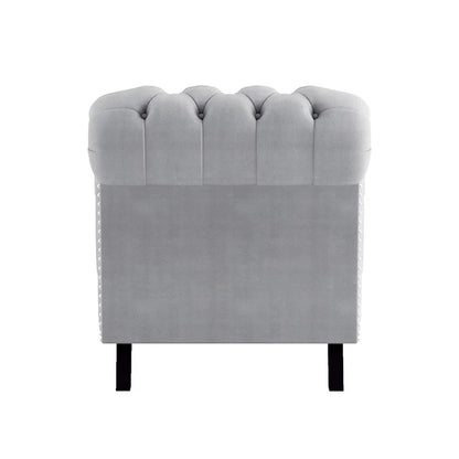 Lounge Chair: Leftoh Tufted Armless Chaise Lounge