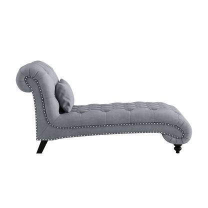 Lounge Chair: Leftoh Tufted Armless Chaise Lounge