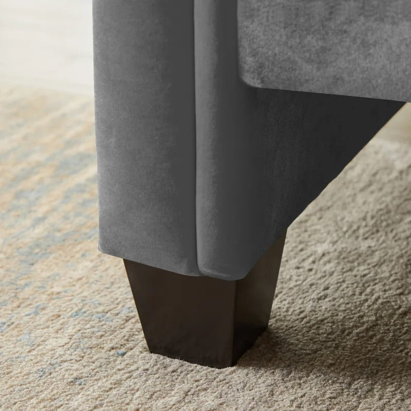 Lounge Chair: Mabel Rolled Arms Chaise Lounge