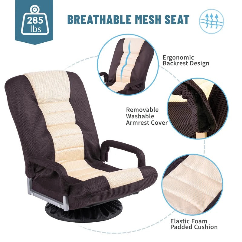 Lounge Chair: Tefero Armless Chaise lounge