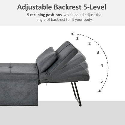 Lounge Chair: Uremin 4 In 1 Multi Function Folding Chaise Lounge