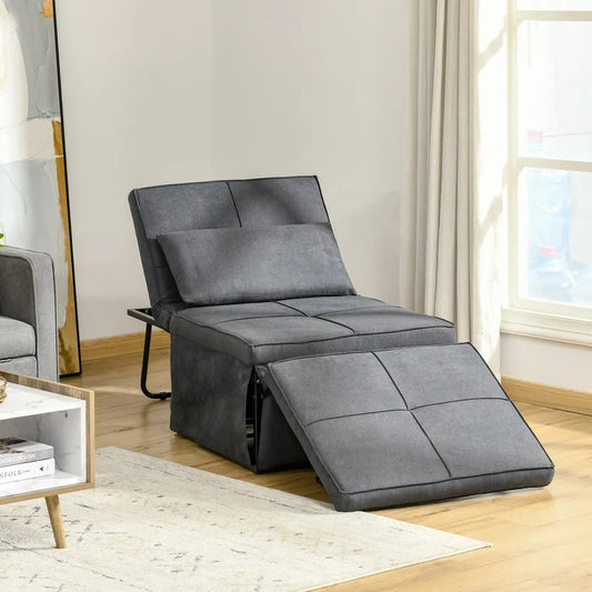 Lounge Chair: Uremin 4 In 1 Multi Function Folding Chaise Lounge
