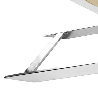 Lounge Chair: Zesta Chaise Lounge/ Headrest Pillow