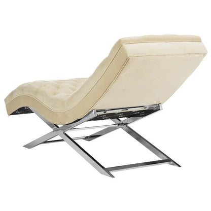 Lounge Chair: Zesta Chaise Lounge/ Headrest Pillow