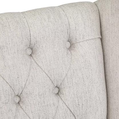 Loveseat: 50.3'' Recessed Arm Loveseat Sofa