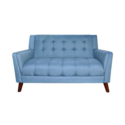 Loveseat: 54'' Square Arm Loveseat Sofa