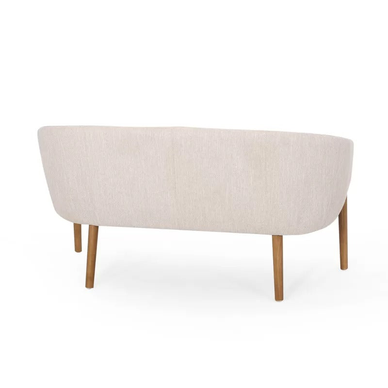 Loveseat:  55'' Recessed Arm Loveseat Sofa