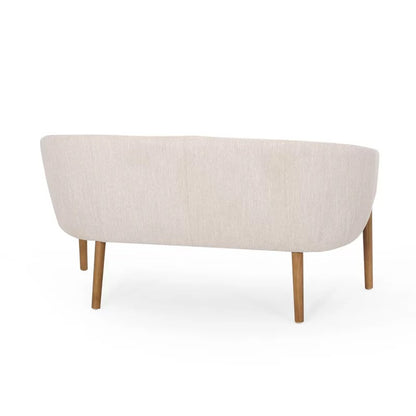 Loveseat:  55'' Recessed Arm Loveseat Sofa