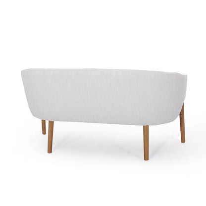 Loveseat:  55'' Recessed Arm Loveseat Sofa