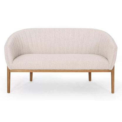 Loveseat:  55'' Recessed Arm Loveseat Sofa