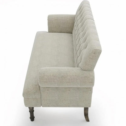 Loveseat: 58.27'' Rolled Arm Loveseat Sofa