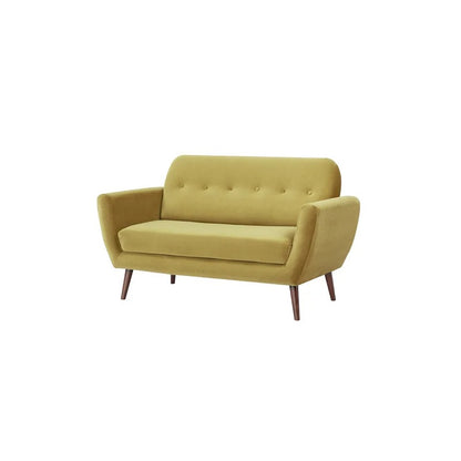 Loveseat: 58'' Round Arm Loveseat Sofa