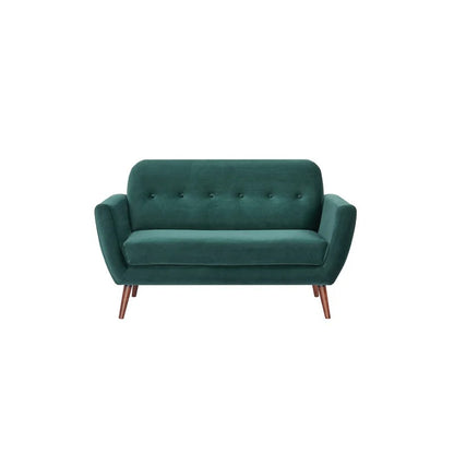 Loveseat: 58'' Round Arm Loveseat Sofa