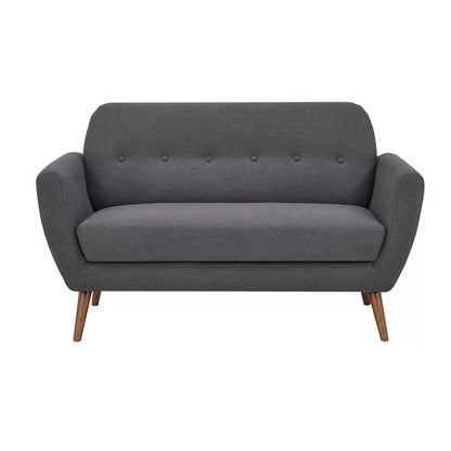 Loveseat: 58'' Round Arm Loveseat Sofa