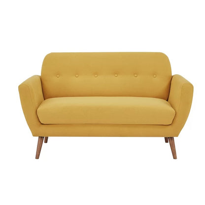 Loveseat: 58'' Round Arm Loveseat Sofa