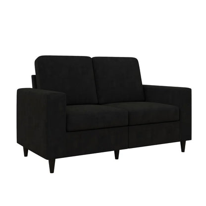 Loveseat: 60'' Square Arm Loveseat Sofa