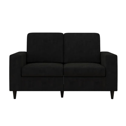 Loveseat: 60'' Square Arm Loveseat Sofa