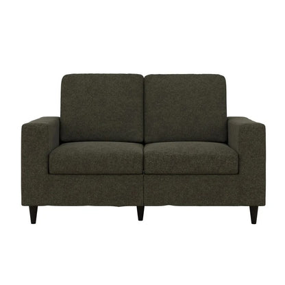 Loveseat: 60'' Square Arm Loveseat Sofa