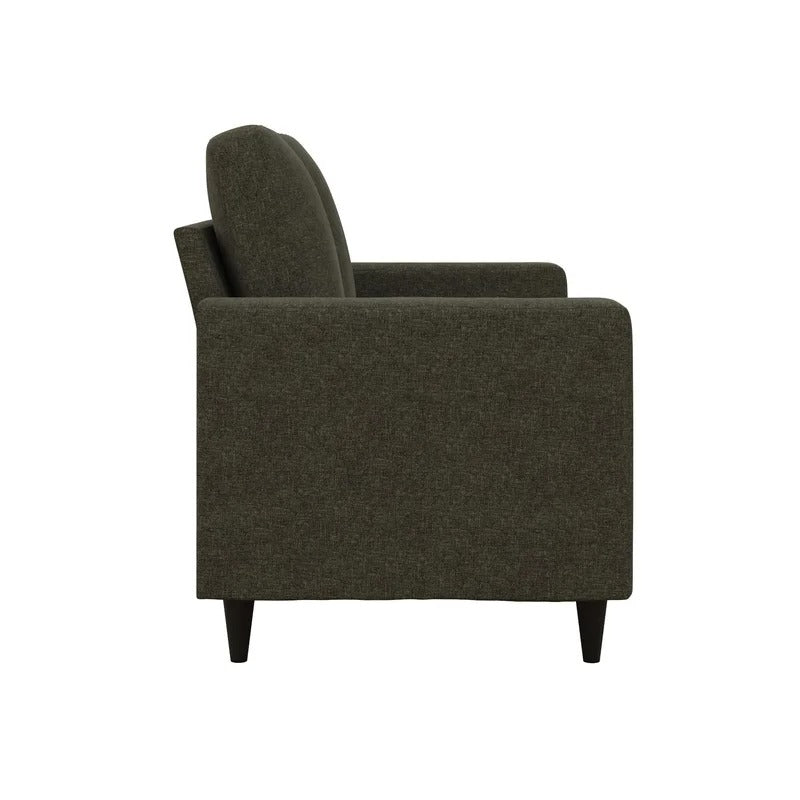 Loveseat: 60'' Square Arm Loveseat Sofa