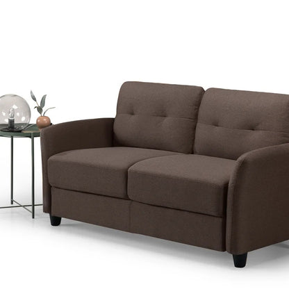 Loveseat: 62.2'' Flared Arm Loveseat Sofa