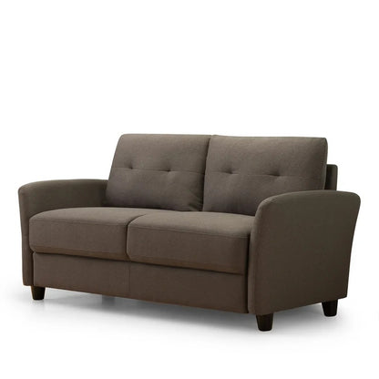 Loveseat: 62.2'' Flared Arm Loveseat Sofa
