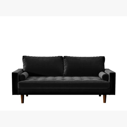 Loveseat: 69.68'' Velvet Square Arm Sofa