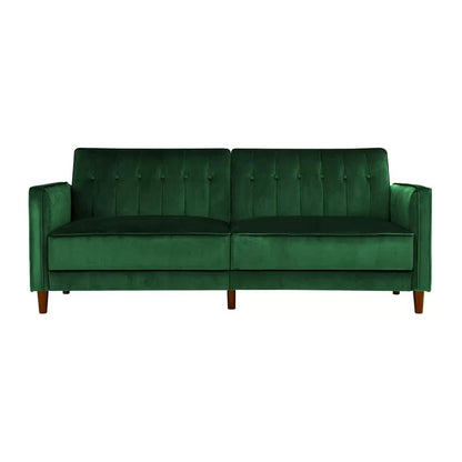 Loveseat: 81.5'' Square Arm Sleeper Sofa