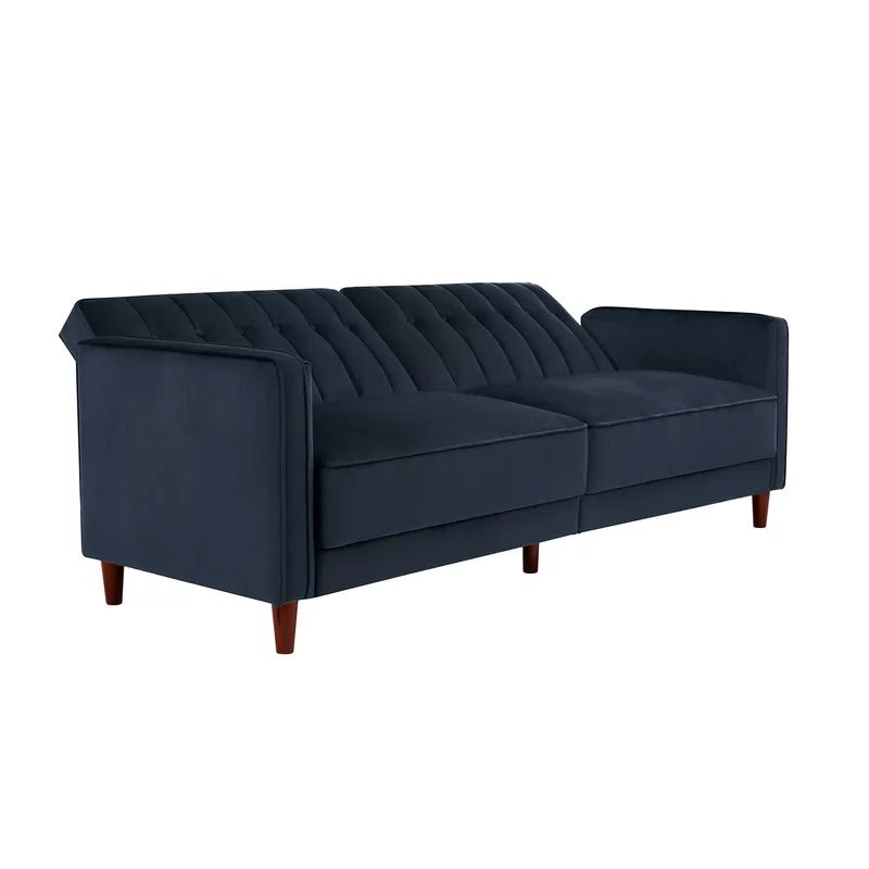 Loveseat: 81.5'' Square Arm Sleeper Sofa