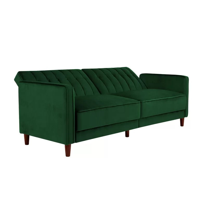 Loveseat: 81.5'' Square Arm Sleeper Sofa
