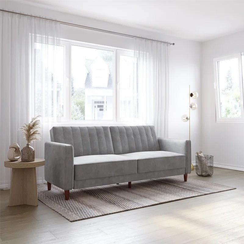Loveseat: 81.5'' Square Arm Sleeper Sofa