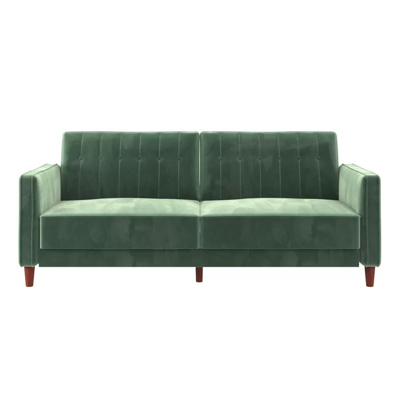 Loveseat: 81.5'' Square Arm Sleeper Sofa