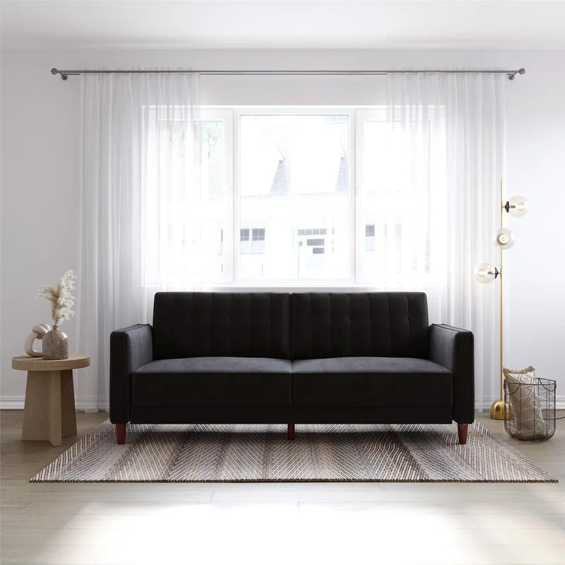 Loveseat: 81.5'' Square Arm Sleeper Sofa