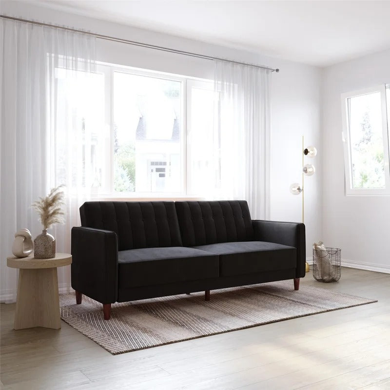 Loveseat: 81.5'' Square Arm Sleeper Sofa