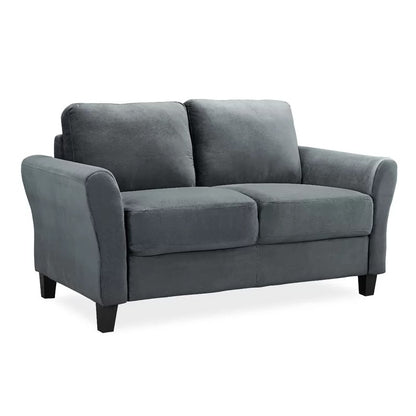 Loveset: 56.3'' Flared Arm Loveseat