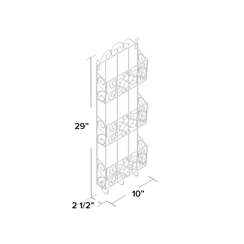 Magazine Racks: Charm Triple Magazine Rack