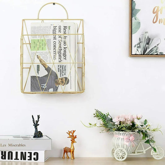 Magazine Racks: Kevin Metal Magazine Rack