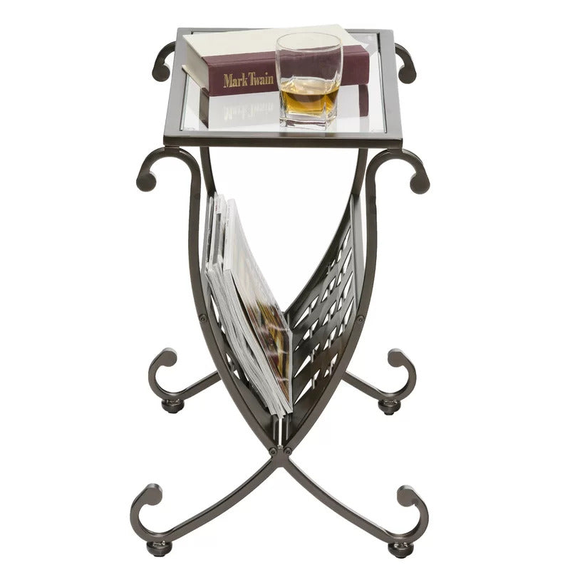 Magazine Racks: Metal Magazine Rack