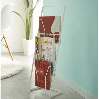 Magazine Racks: Metal Tower Magazine Rack